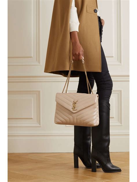 ysl beige tasche